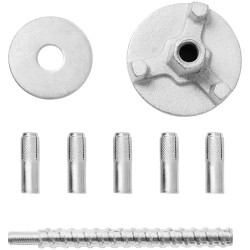 MSW timanttiporakoneen kiinnityssarja M12, 17,5 cm, rauta