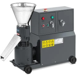 Pellettipressi 100 kg h 120 mm lukittavalla säilytystilalla
