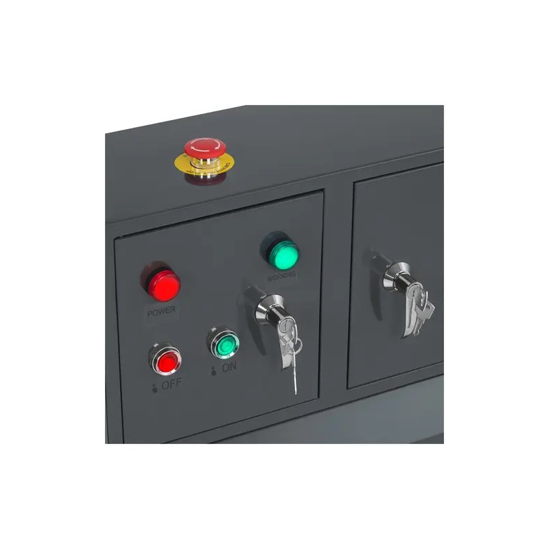 Pellettipressi 100 kg/h Ø 120 mm lukittavalla säilytystilalla