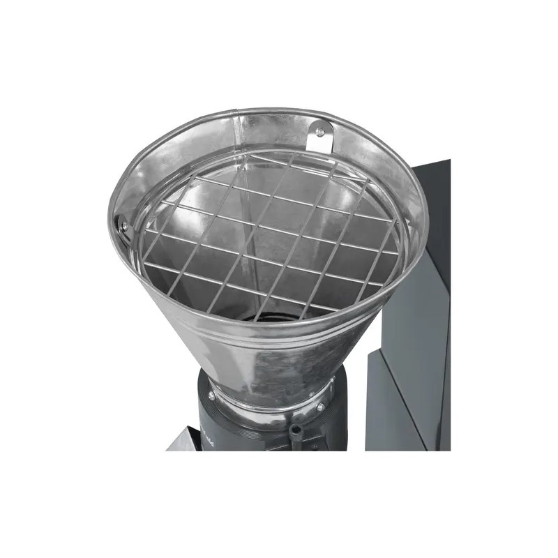 Pellettipressi 100 kg/h Ø 120 mm lukittavalla säilytystilalla