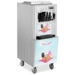 Royal Catering pehmytjäätelmäkone 33 l h 2140 W LED 3 makua