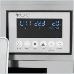 Royal Catering pehmytjäätelmäkone 33 l/h 2140 W LED 3 makua