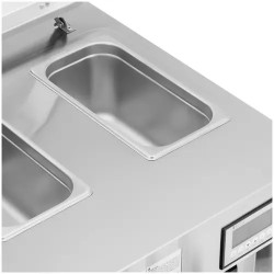 Royal Catering pehmytjäätelmäkone 33 l/h 2140 W LED 3 makua