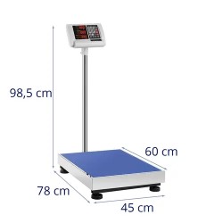 Steinberg Systems SBS-PF-300/50B alustavaaka 300 kg 60 x 45 cm LED