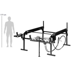 Hydraulinen tukki-syöttölaite 2000 kg teräs