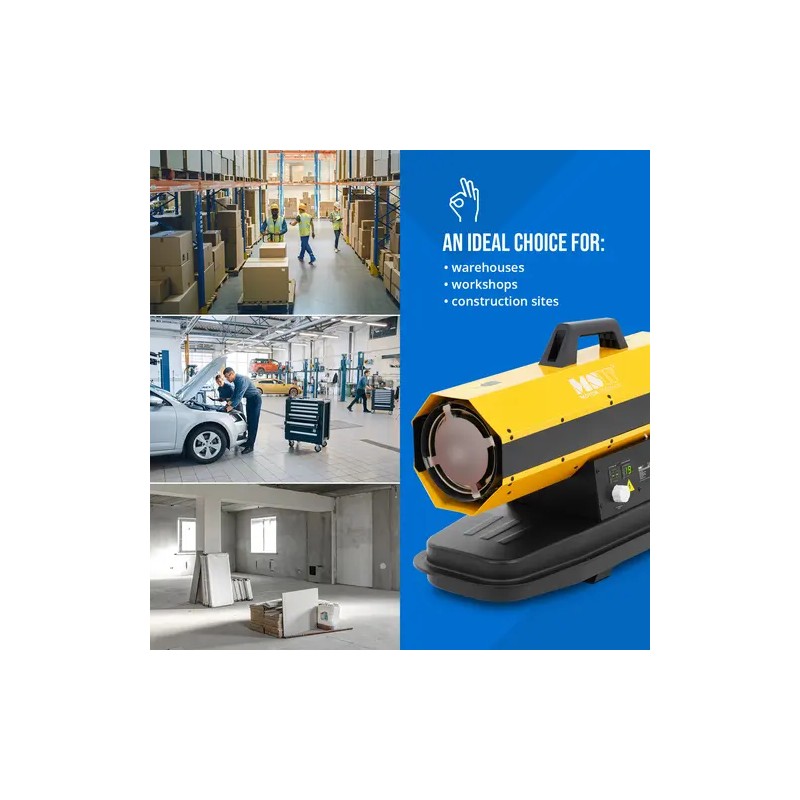 Diesel-lämmityskanone 20 kW ECO Series 18 l