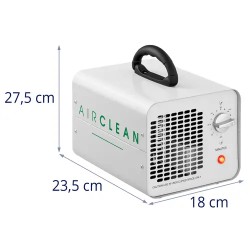 Otsonigeneraattori AIRCLEAN 10G-WL, 10.000 mg/h, 102 W, ajastin