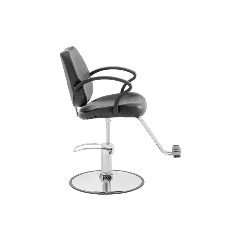 Kampaamotuoli PHYSA GRAYS BLACK, korkeussäädettävä 53-64 cm, musta