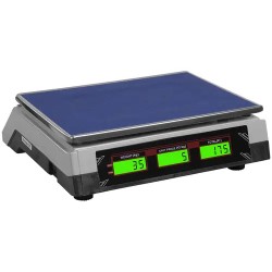 Kontrollivaaka SBS-PW-352B, 35 kg / 2 g, 33 x 24 cm, 6 LCD-näyttöä 4,3 kg