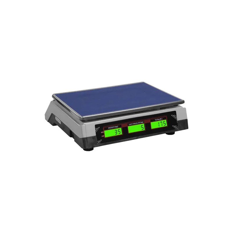 Kontrollivaaka SBS-PW-352B, 35 kg / 2 g, 33 x 24 cm, 6 LCD-näyttöä 4,3 kg