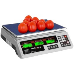 Kontrollivaaka SBS-PW-352B, 35 kg / 2 g, 33 x 24 cm, 6 LCD-näyttöä 4,3 kg