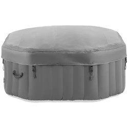 Ilmatäytteinen poreallas 600 l, 4 henkilöä, 110 suutinta