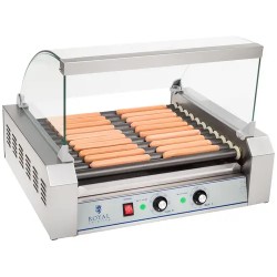 Royal Catering RCHG 11T Hot Dog grilli 11 Teflon rullaa 2200 W 16 40 kg