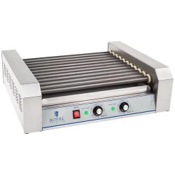 Royal Catering RCHG-11T Hot Dog -grilli, 11 Teflon-rullaa, 2200 W 16,40 kg