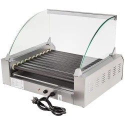 Royal Catering RCHG-11T Hot Dog -grilli, 11 Teflon-rullaa, 2200 W 16,40 kg