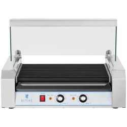 Royal Catering RCHG-11T Hot Dog -grilli, 11 Teflon-rullaa, 2200 W 16,40 kg