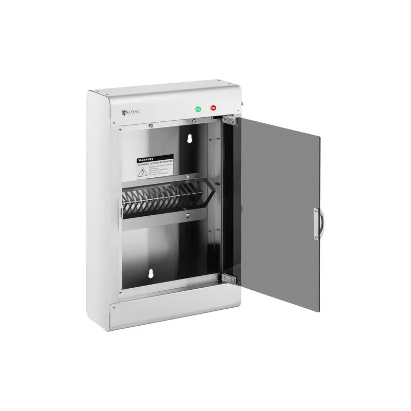 Royal Catering RC-KSSS201 UV-sterilisattori veitsille, 14 kpl, ruostumaton teräs
