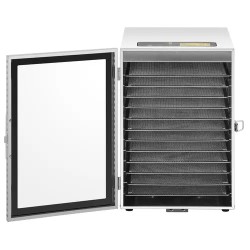 Royal Catering ruoankuivuri 800 W, 12 tasoa, ruostumaton teräs