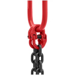 Steinberg Systems nostoketju 2800 kg, 2 x 1 m, musta/punainen