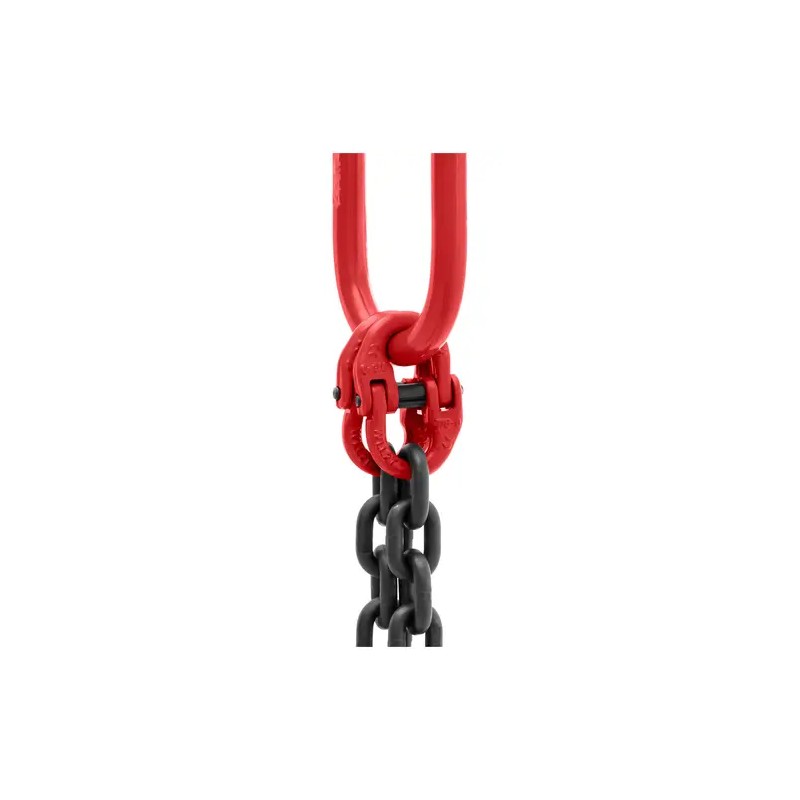 Steinberg Systems nostoketju 2800 kg, 2 x 1 m, musta/punainen
