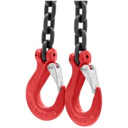 Steinberg Systems nostoketju 2800 kg, 2 x 1 m, musta/punainen