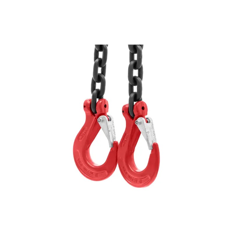 Steinberg Systems nostoketju 2800 kg, 2 x 1 m, musta/punainen