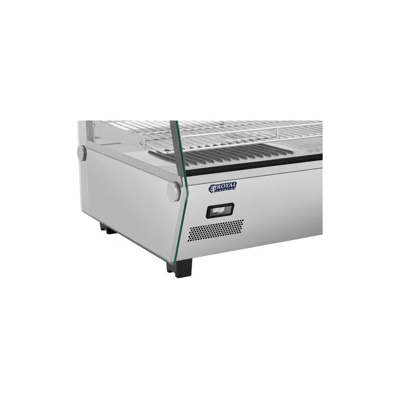 Royal Catering RCWS-160S lämmitetty näyttövitriini 160 l 1500 W