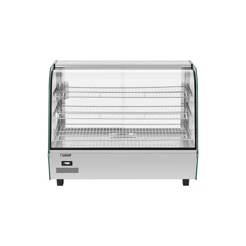 Royal Catering RCWS-160S lämmitetty näyttövitriini 160 l 1500 W