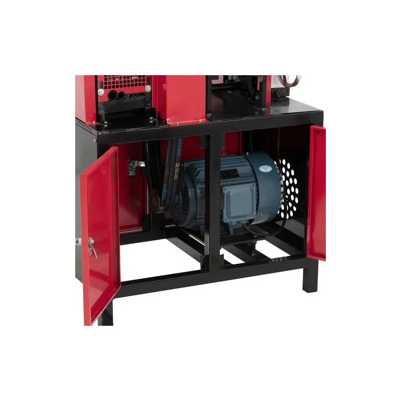 Sähköinen kaapelinkuorimakone 3000 W 400 V 7 syöttöaukkoa max 120 mm