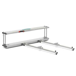 MSW Eristeleikkuri rulla ja levyeristeille 1300 mm sisältää eristeveitsen ja sahan