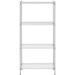 Royal Catering RCMR-1800P47 metallihylly 90 x 45 x 180 cm 1000 kg