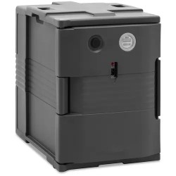 Royal Catering lämmitettävä Thermobox 90 l GN 1 1 etulataus lämpömittarilla
