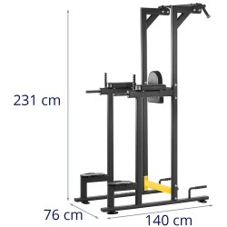 Gymrex GR-MG53 vatsalihas- ja dippiteline, 135 kg