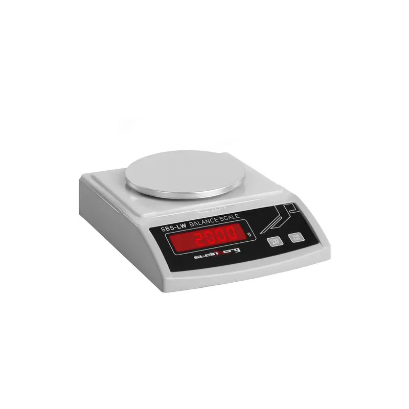 SBS-LW-2000N Tarkkuusvaaka 2000 g / 0,01 g, valkoinen 1,25 kg