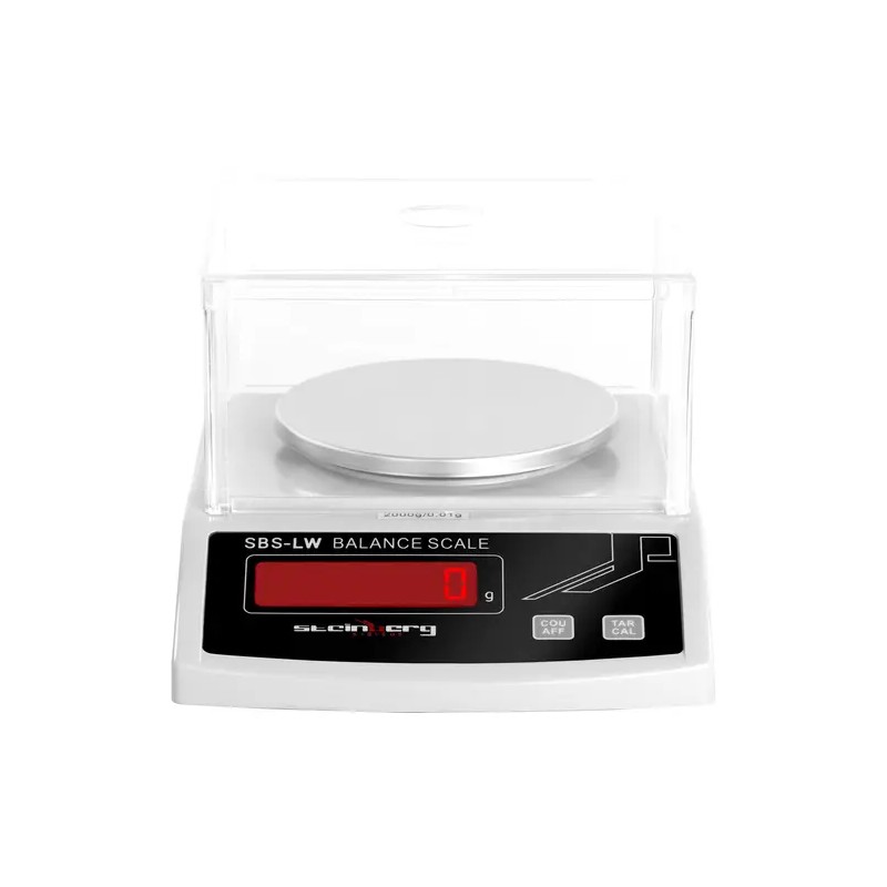 SBS-LW-2000N Tarkkuusvaaka 2000 g / 0,01 g, valkoinen 1,25 kg