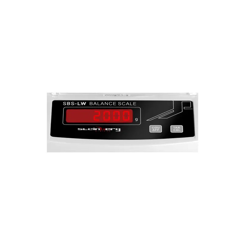 SBS-LW-2000N Tarkkuusvaaka 2000 g / 0,01 g, valkoinen 1,25 kg
