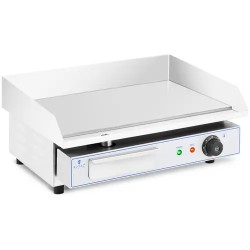 Royal Catering sähkögrilli 550 x 350 mm 3000 W sileä teräspinta