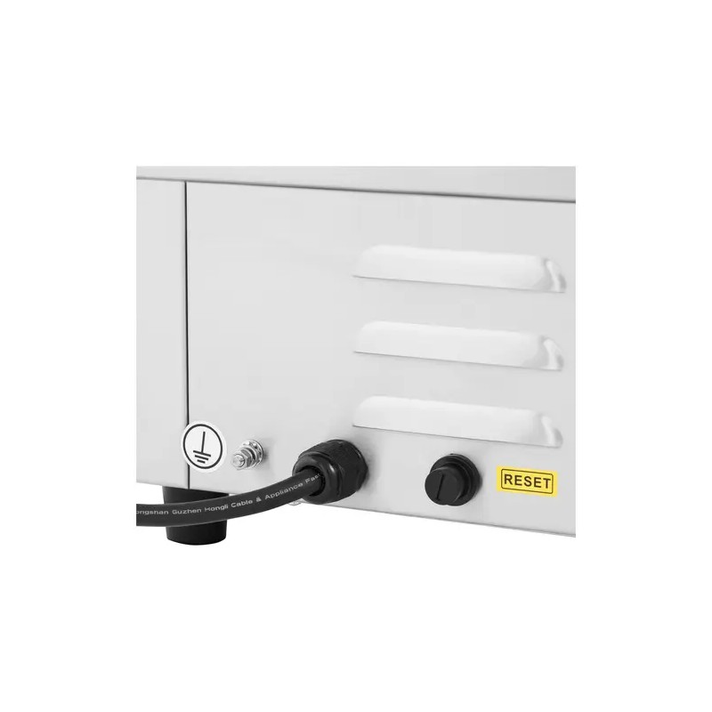Royal Catering sähkögrilli 550 x 350 mm, 3000 W, sileä teräspinta