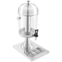 Juoma annostelija 7 l retrodesign ruostumaton teräs ja muovi