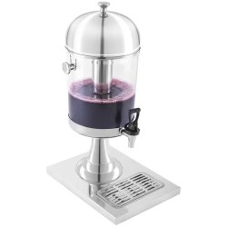 Juoma-annostelija 7 l retrodesign, ruostumaton teräs ja muovi