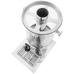 Juoma-annostelija 7 l retrodesign, ruostumaton teräs ja muovi