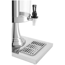 Juoma-annostelija 7 l retrodesign, ruostumaton teräs ja muovi
