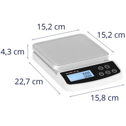 Digitaalinen postivaaka SBS-LW-5000/100 5 kg 0,1 g