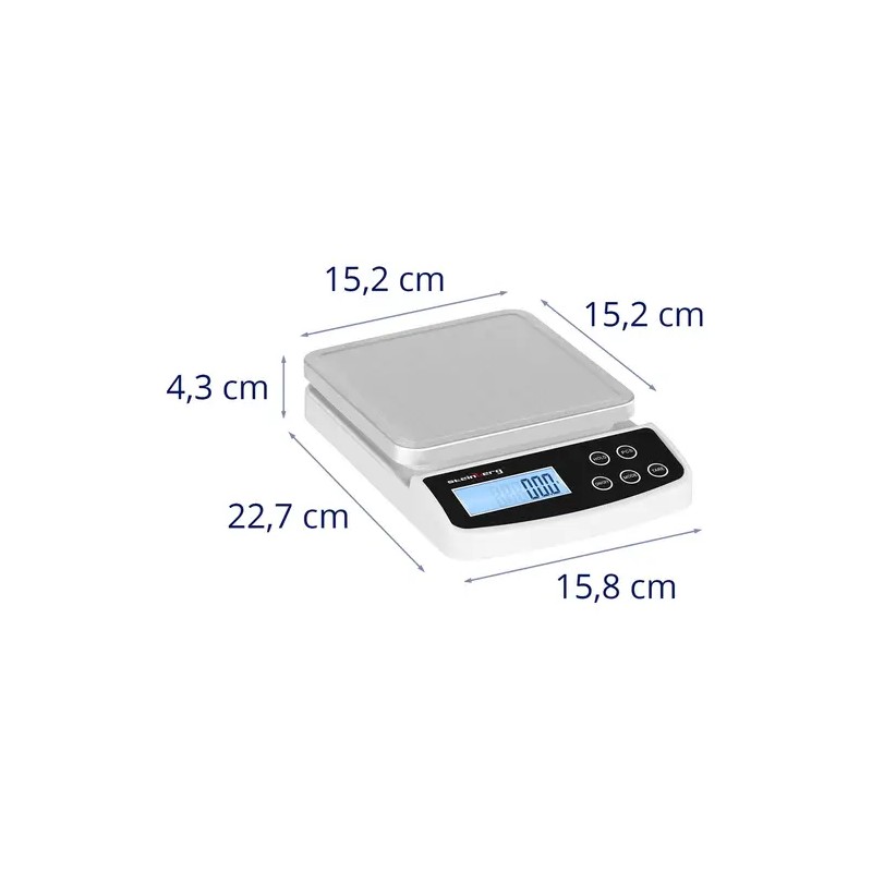 Digitaalinen postivaaka SBS-LW-5000/100 5 kg 0,1 g