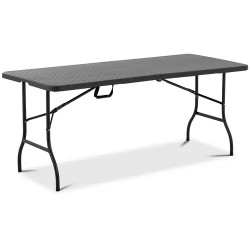 Royal Catering RC FT 3 taitettava pöytä 1830 x 750 x 740 mm musta 150 kg