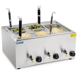 Royal Catering RCNK 4 GN Pasta keitin 4 korilla ja GN 1 3 astialla