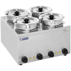 Royal Catering RCBM 4 4R keittostation 4 astiaa 11 l 600 W