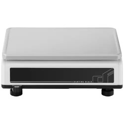 Laskuvaaka 15 kg / 0,2 g - 22,8 x 28 cm - 80 h akku - 3 LCD-näyttöä