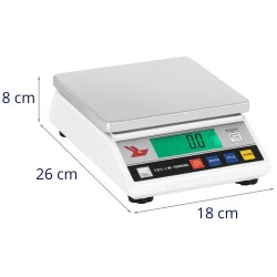 SBS-LW-10000 A tarkkuusvaaka 10 kg / 0,1 g