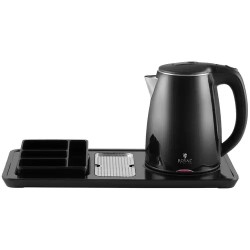 Royal Catering RC-HKS01 vedenkeitin ja teestation 1,2 l 1800 W ruostumaton teräs